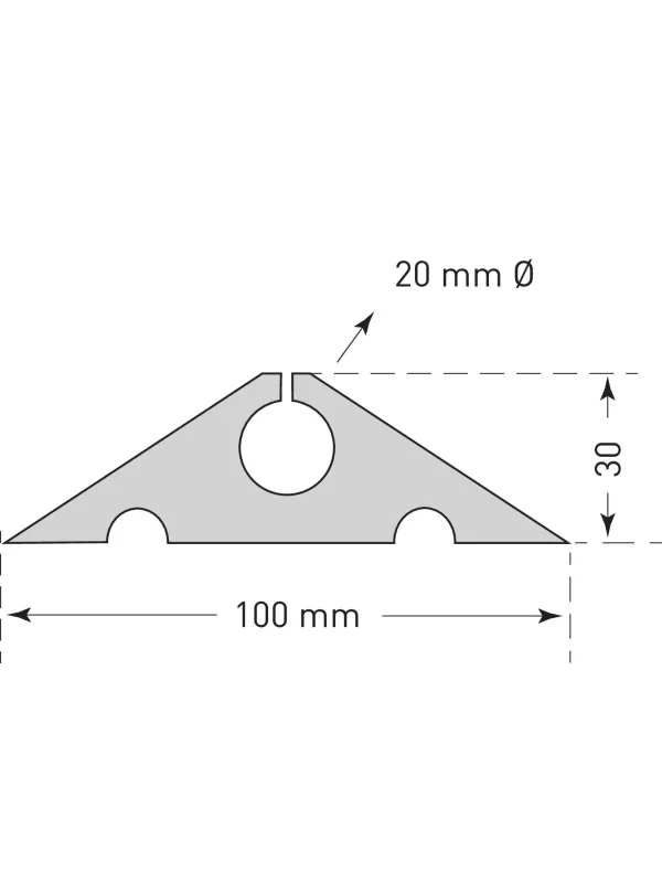 Moriavia Cable Protection Ramp - 10m Reel